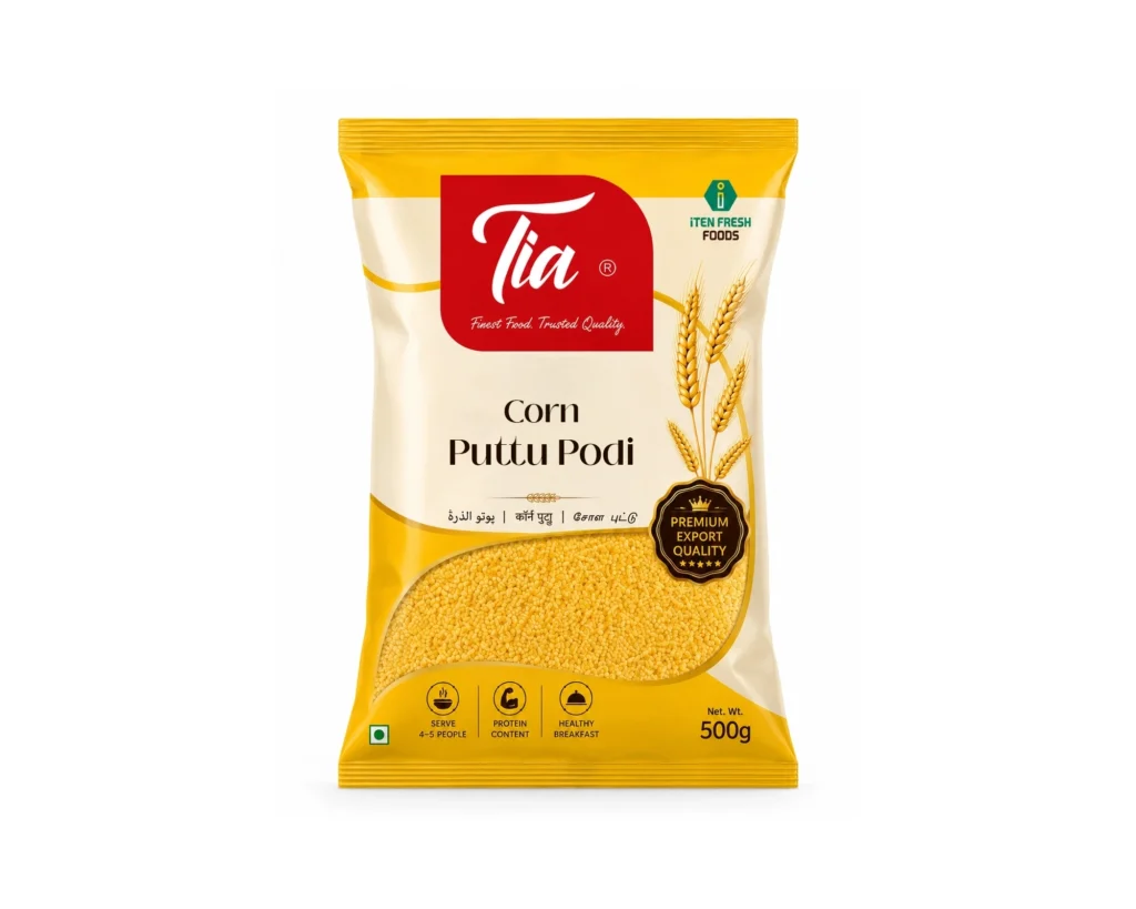 Corn Puttu